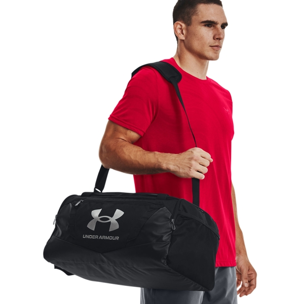 Under Armour Undeniable 5.0 Borsone Piccolo - Black/Metallic Silver