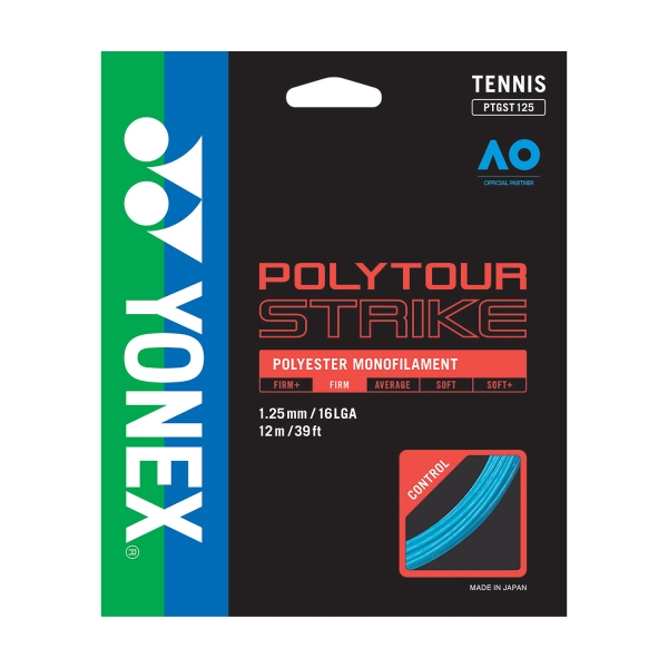Monofilament String Yonex PolyTour Strike 1.25 Set 12 m  Blue PTGST125BL
