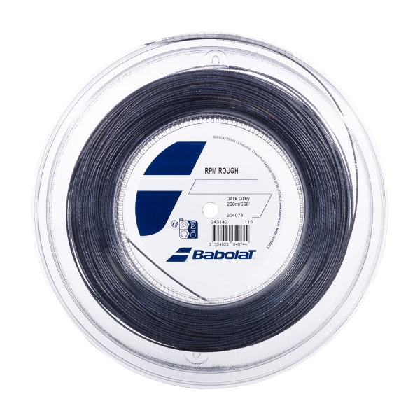 Corda Monofilamento Babolat RPM Rough 1.25 Matassa 200 m  Dark Grey 243140115125