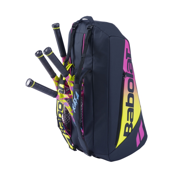 Babolat Pure Aero Rafa x 6 Bolsa - Yellow/Pink/Blue