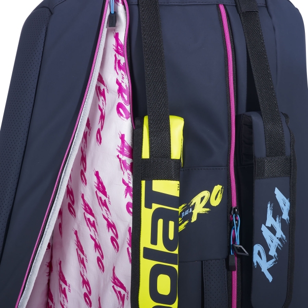 Babolat Pure Aero Rafa x 6 Borsa - Yellow/Pink/Blue