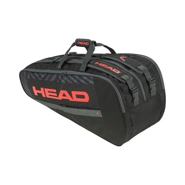 Tennis Bag Head Base L Bag  Black/Orange 261303 BKOR