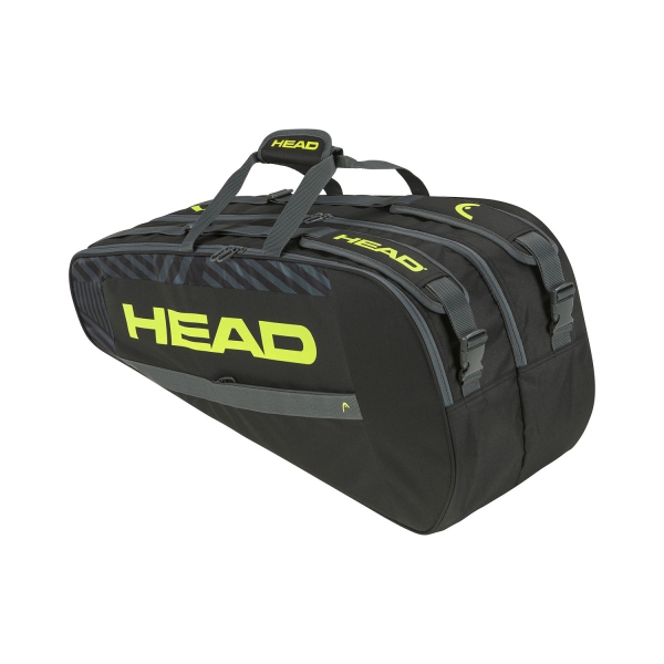 Tennis Bag Head Base M Bag  Black/Neon Yellow 261413 BKNY