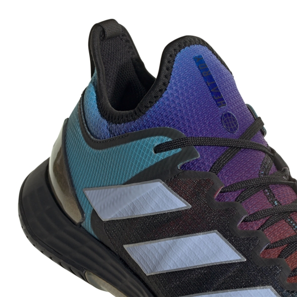 adidas adizero Ubersonic 4 Heat.RDY - Grey Six/Blue Dawn/Core Black