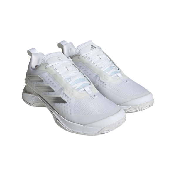 adidas Avacourt - Cloud White/Silver Metallic