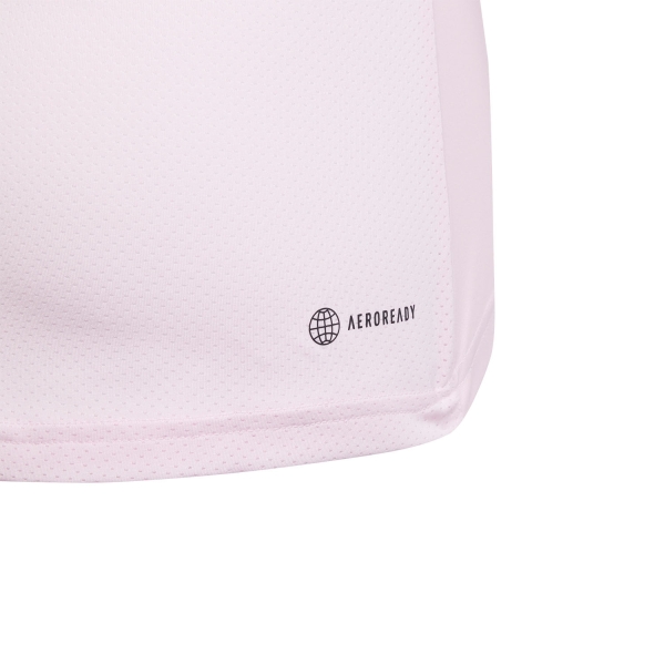 adidas Club Canotta Bambina - Clear Pink