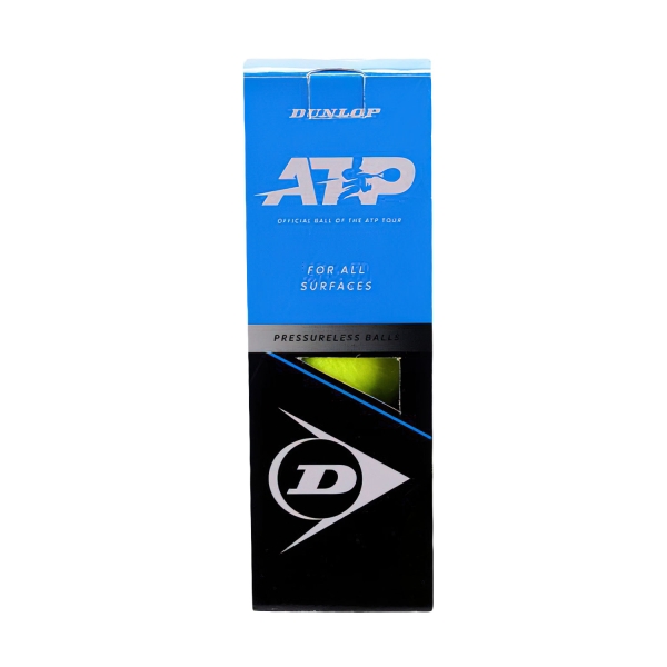 Pelotas Tenis Dunlop Dunlop ATP Official Pressureless  Paquete de 3 Palline 601400