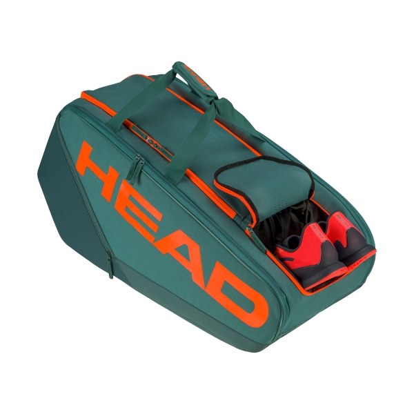 Head Pro XL Bolsas - Dark Cyan/Fluo Orange