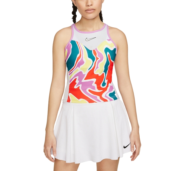 Women`s Tennis Tanks Nike Court DriFIT Slam Melbourne Tank  Rush Fuchsia/Football Grey/White DR6856532