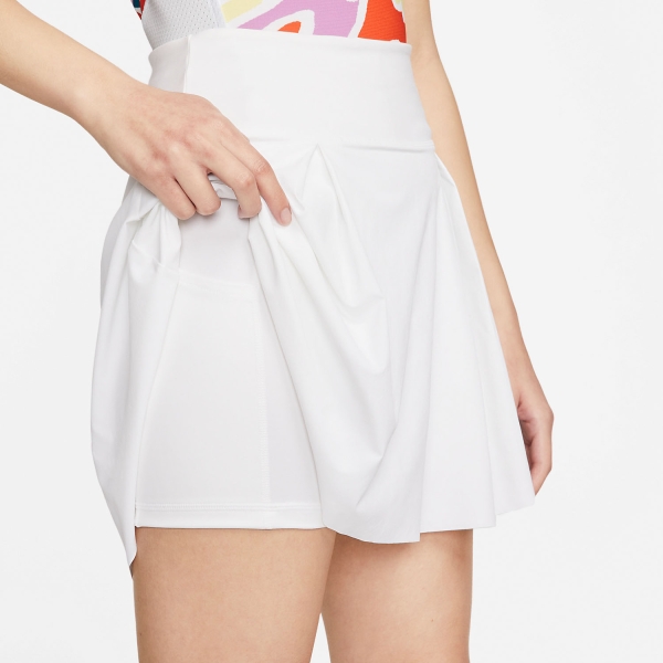 Nike Dri-FIT Advantage Skirt - White/Black