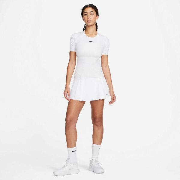 Nike Dri-FIT Club Skirt - White/Black