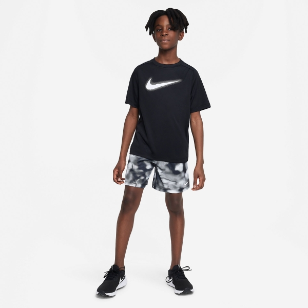 Nike Dri-FIT Icon Maglietta Bambino - Black/White