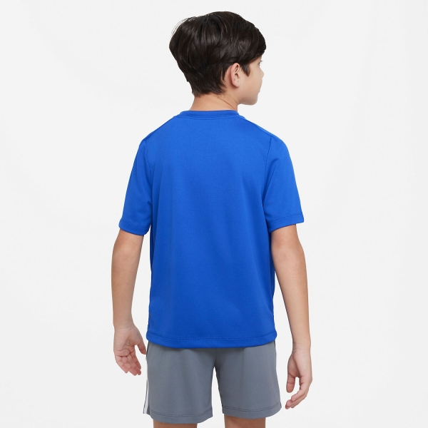 Nike Dri-FIT Icon T-Shirt Boy - Game Royal/White