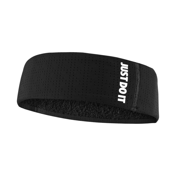 Tennis Headbands Nike Fury Headband  Terry Black/White N.100.3467.010.OS