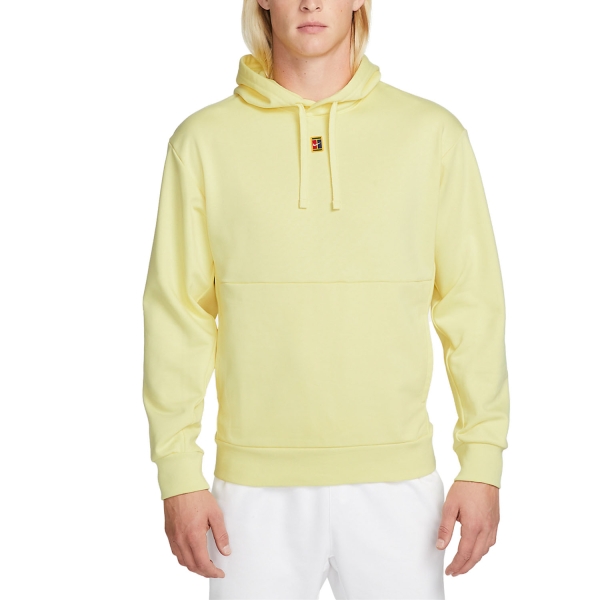 Nike Heritage Court Men s Tennis Hoodie Lemon Chiffon