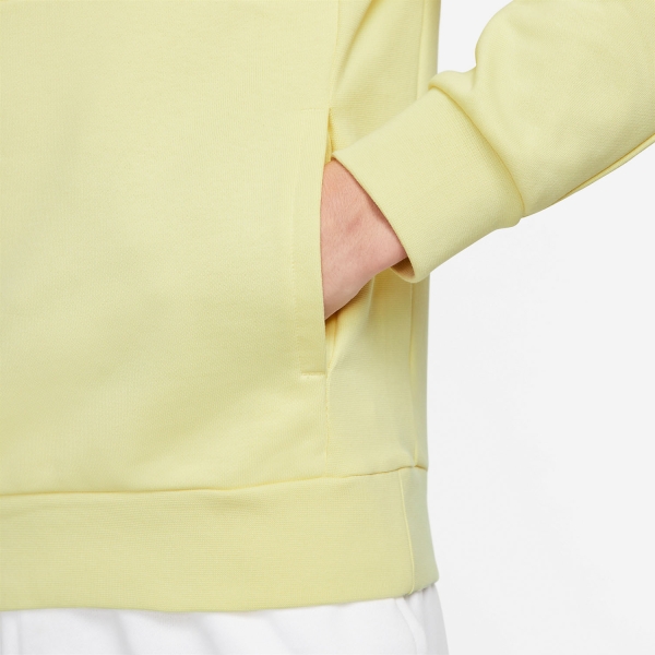 Nike Heritage Court Men s Tennis Hoodie Lemon Chiffon