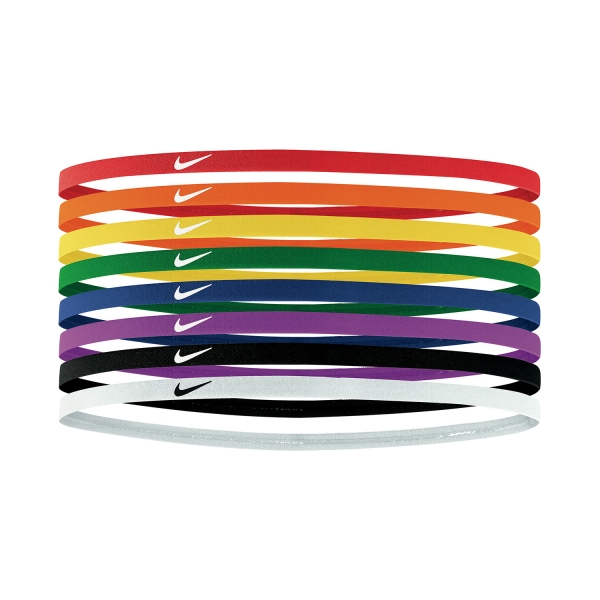 Tennis Headbands Nike Skinny x 8 Mini Hairbands  Pimento/Orange Blaze/Sunlight N.000.2547.950.OS