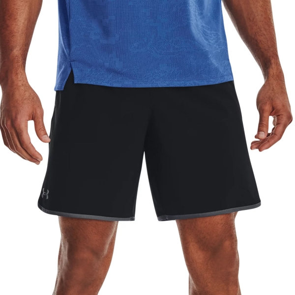 Pantaloncini Tennis Uomo Under Armour Under Armour HIIT Woven 8in Shorts  Black/Pitch Gray  Black/Pitch Gray 13770260001