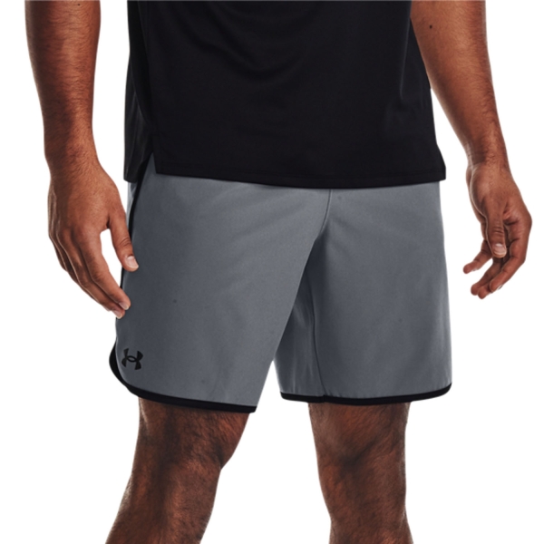 Pantaloncini Tennis Uomo Under Armour Under Armour HIIT Woven 8in Shorts  Pitch Gray/Black  Pitch Gray/Black 13770260012