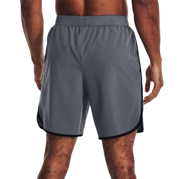 Under Armour HIIT Woven 8in Shorts - Pitch Gray/Black