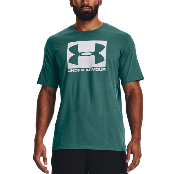 Geslagen vrachtwagen vlotter Verbetering Under Armour Sportstyle Men's T-Shirt Tennis Coastal Teal