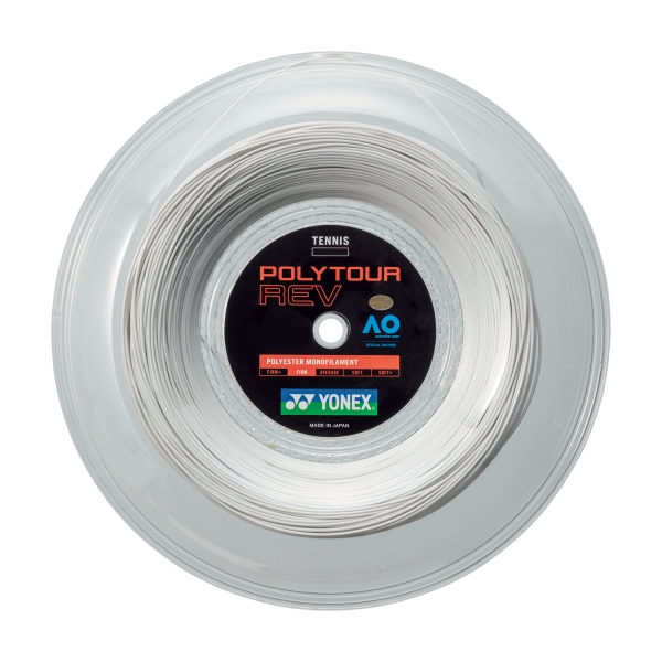Monofilament String Yonex PolyTour Rev 1.20 Reel 200 m  White PTR1202WH