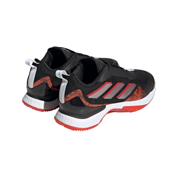 adidas Avacourt Clay - Core Black/Taupe Met/Better Scarlet