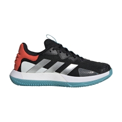 adidas SoleMatch Control Clay - Core Black/Matte Silver/Ftwr White