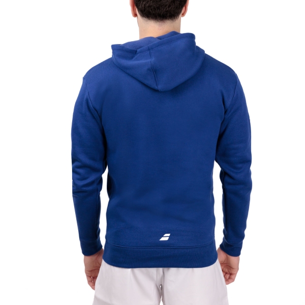 Babolat Exercise Print Hoodie - Estate Blue