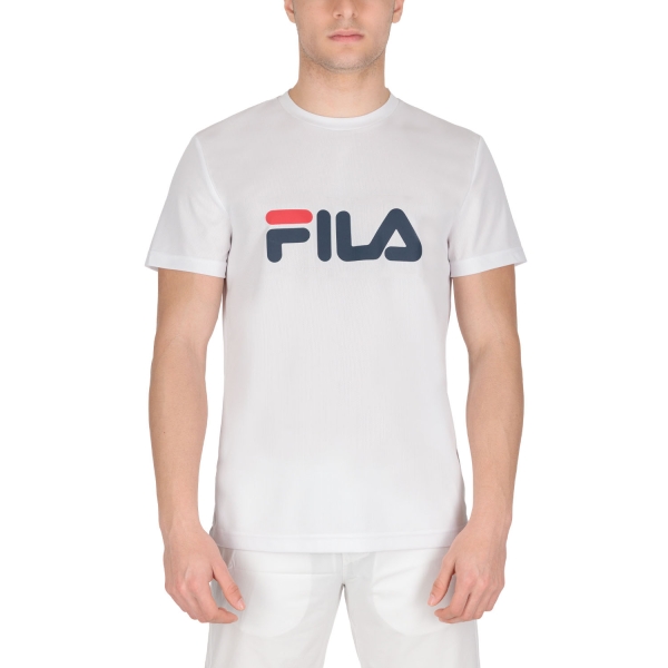 Men's Tennis Shirts Fila Court TShirt  White FLM131020E001