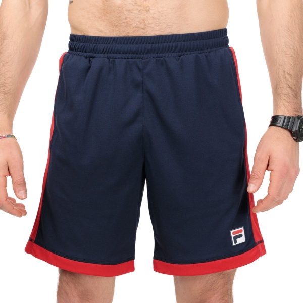 Pantaloncini Tennis Uomo Fila Fabio 7in Pantaloncini  Navy/Red FBM231006E1502