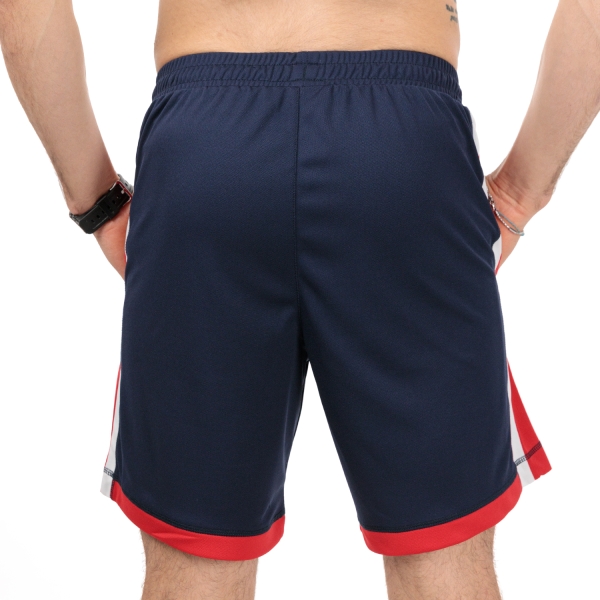 Fila Fabio 7in Shorts - Navy/Red