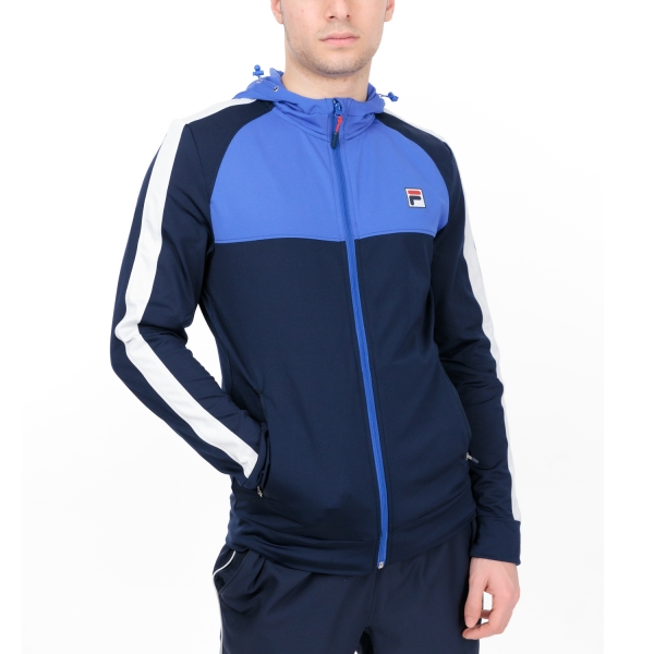 Men's Tennis Jackets Fila Joey Jacket  Navy/Dazzling Blue XFM2310281503