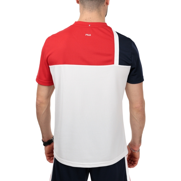 Fila Karl Camiseta - White/Red