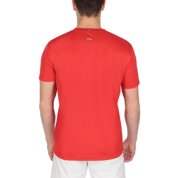 Fila Logo Camiseta - Red