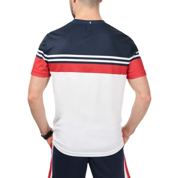 Fila Malte Camiseta - White/Red