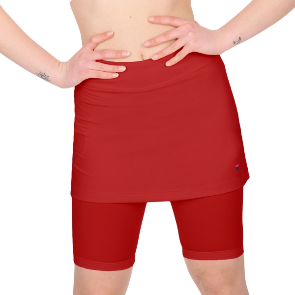 Gonne e Pantaloncini Tennis Fila Fila Nele Skirt  Red  Red FBL202122500