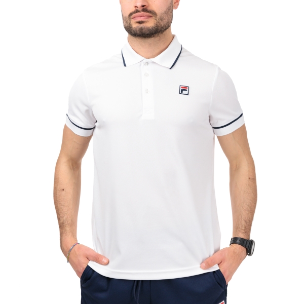 Polo Tennis Uomo Fila Fila New Court Polo  White  White FBM222011E001