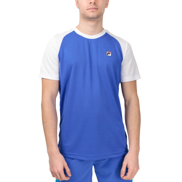 Camisetas de Tenis Hombre Fila Ray Camiseta  Dazzling Blue XFM2310121451