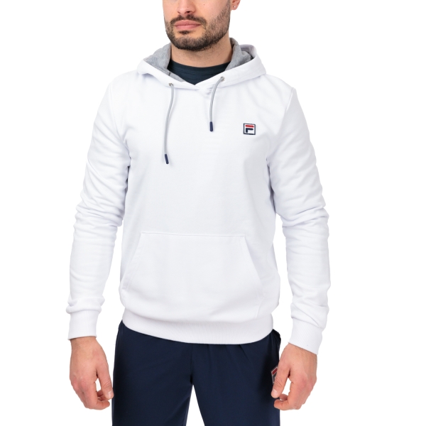 Men's Tennis Shirts and Hoodies Fila Roy Hoodie  White FLU231008001