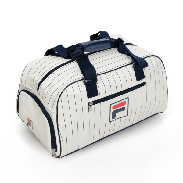 Borsa da Padel Fila Fila The Classic Borsa  White/Peacoat Blue Stripes PAB001010