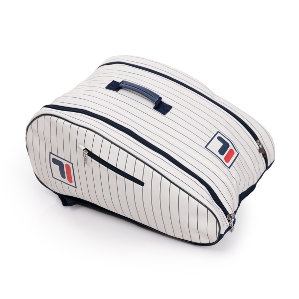 Fila The Premium Borsa - White/Peacoat Blue Stripes