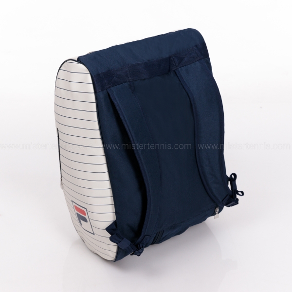 Fila The Premium Borsa - White/Peacoat Blue Stripes