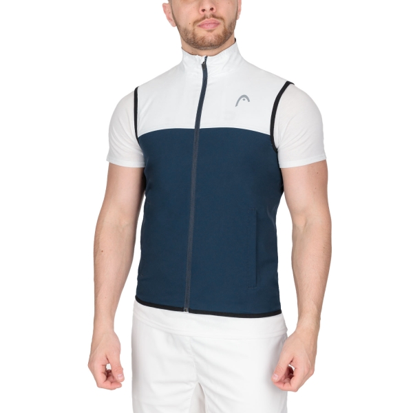 Giacche da Tennis Uomo Head Club 22 Gilet  Navy 811411NV