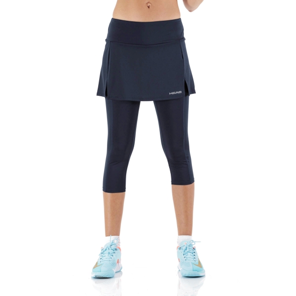 Gonne e Pantaloncini Tennis Head Club 3/4 Gonna Tights  Navy 814409NV