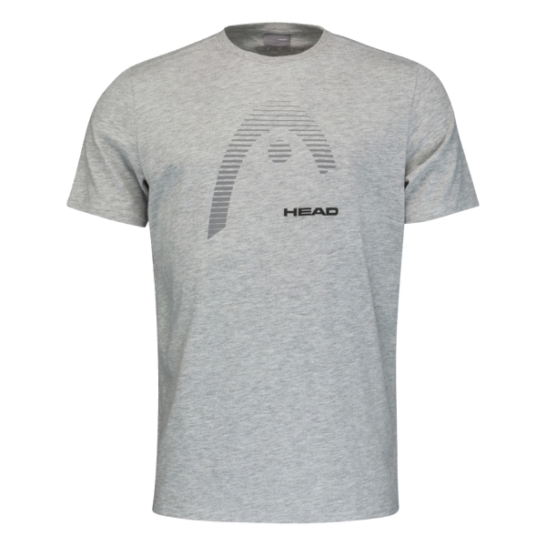 Polo y Camiseta de Tenis Niño Head Club Carl Camiseta Ninos  Grey Melange 816223GM