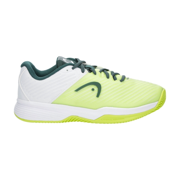 Junior Tennis Shoes Head Revolt Pro 4.0 Clay Junior  Light Green/White 275273 LNWH