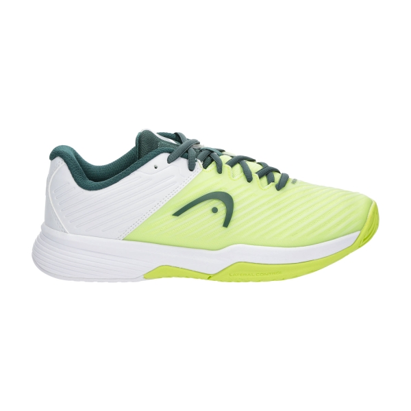 Calzado Tenis Niños Head Revolt Pro 4.0 Ninos  Light Green/White 275263 LNWH