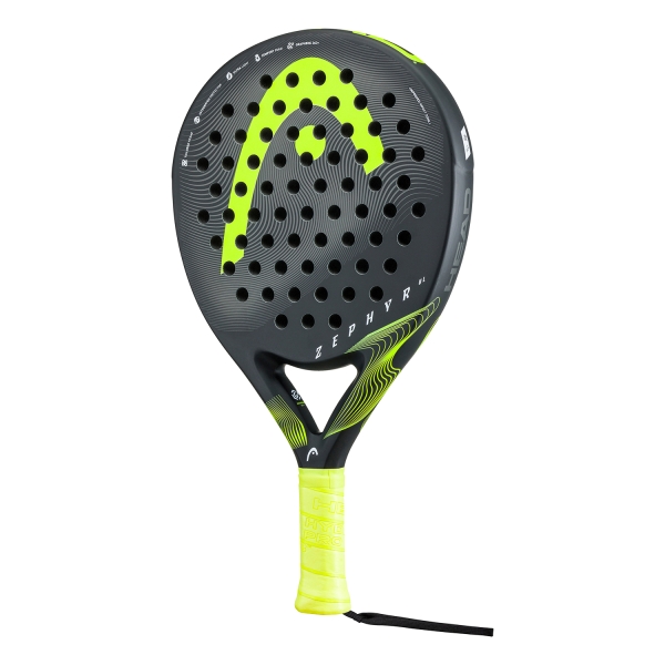 Head Zephyr UL 2023 Padel - Black/Yellow