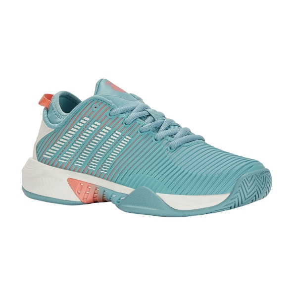 K-Swiss Hypercourt Supreme Clay - Nile Blue/Blanc De Blanc/Desert Flower